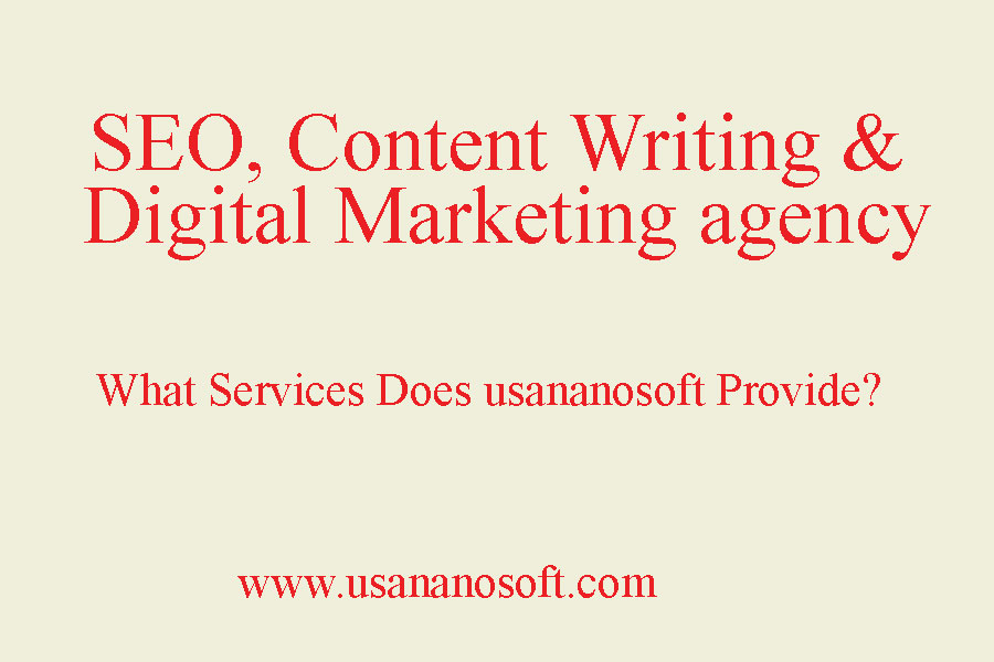SEO, Content Writing & Digital Marketing agency