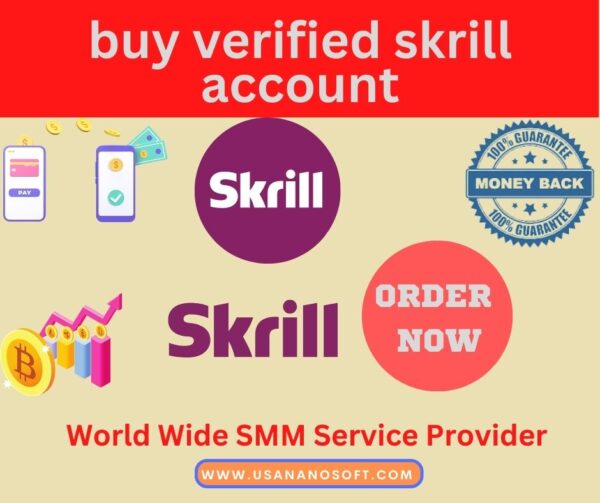 buy verified skrill account