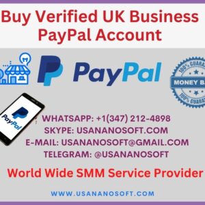 Buy Verified UK Business PayPal Account