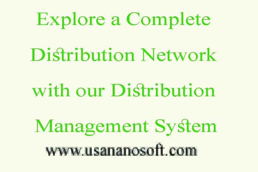 Distribution Management System software