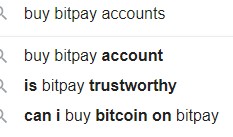 Verified Bitpay Accounts
