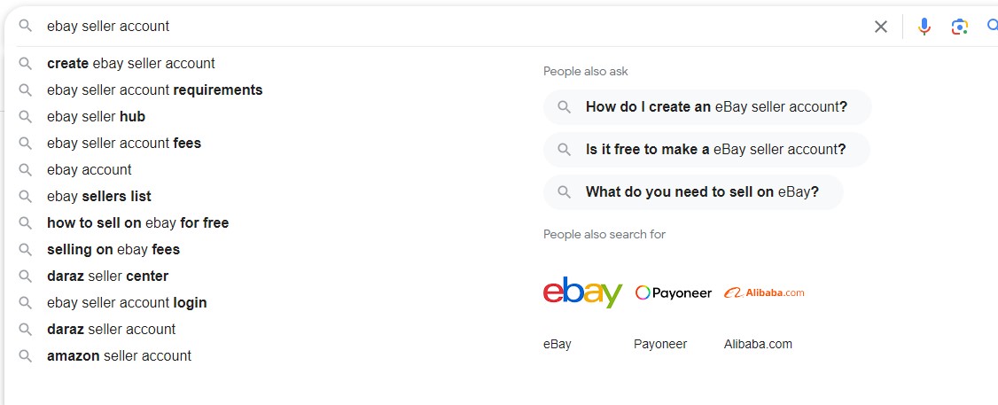 What is an eBay seller account