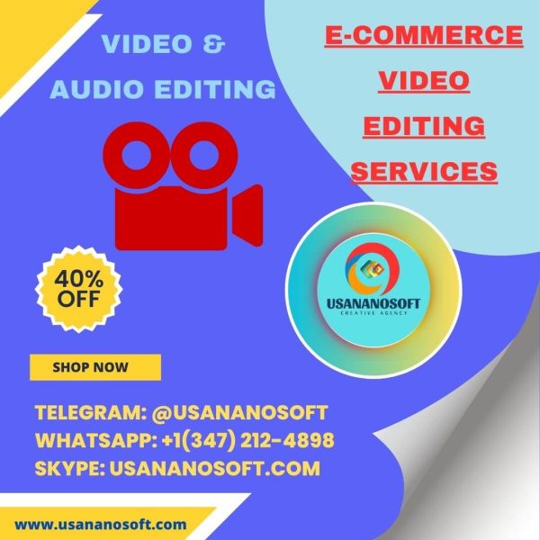 E-Commerce Video Editing Services