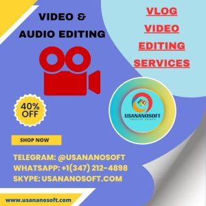 Vlog Editing Services