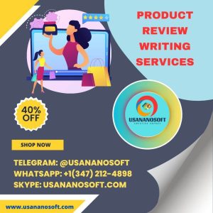 Product Review Writing Services